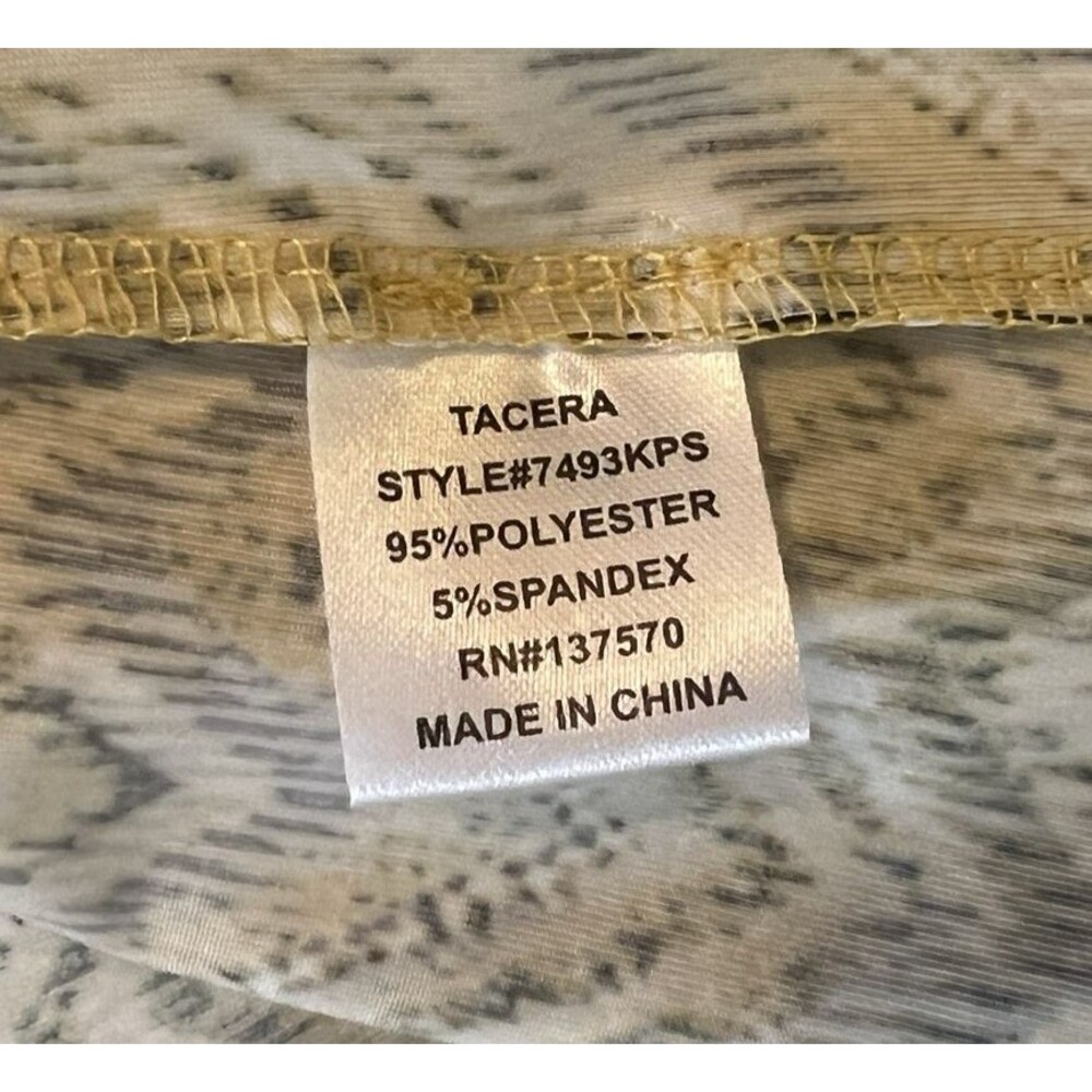 Tacera 1/4 Stop Zip Yellow White Chevron Sleeveless Tie Belt Shift Dress PL - Picture 7 of 8